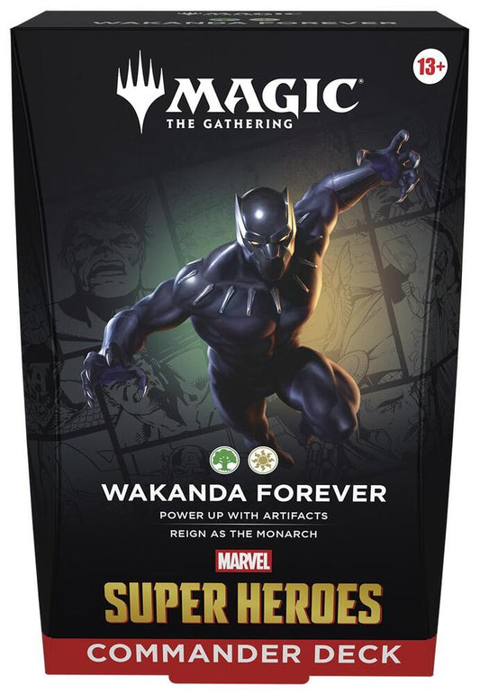 Marvel Super Heroes Commander Deck - Wakanda Forever - Commander(MSC)