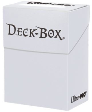 Ultra Pro Deck Box: 80+White