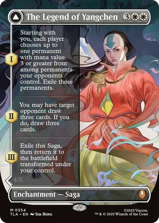 The Legend of Yangchen (Borderless) - Avatar: The Last Airbender (TLA)