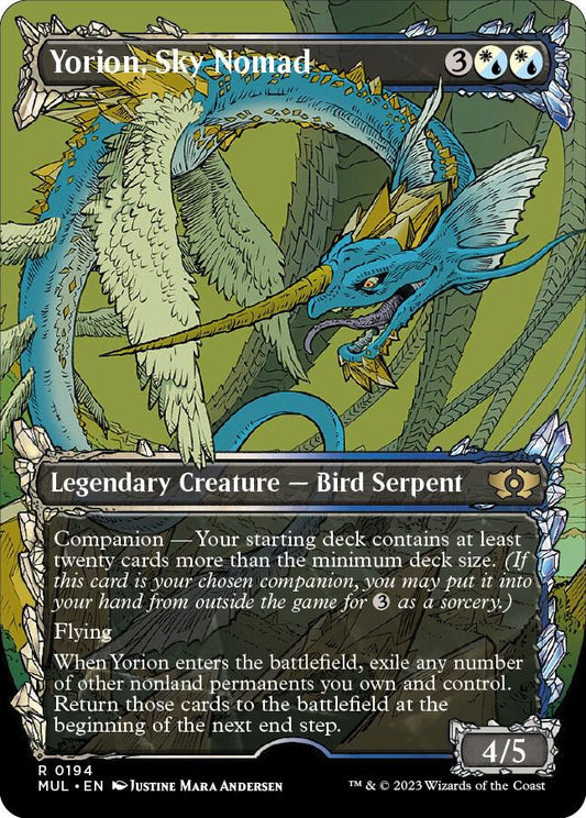 Yorion, Sky Nomad (Halo Foil) - March of the Machine: Multiverse Legends (MUL)