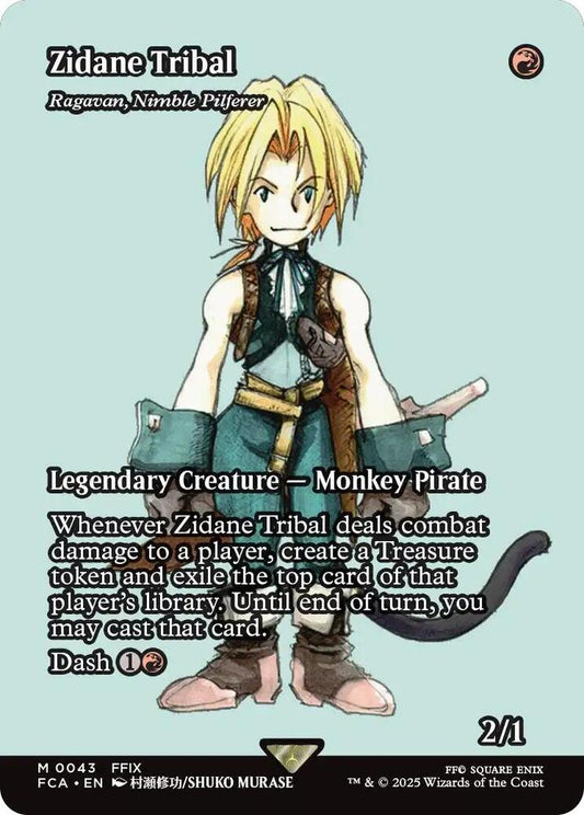 Zidane Tribal - Ragavan, Nimble Pilferer (Showcase) - FINAL FANTASY: Through the Ages (FCA)