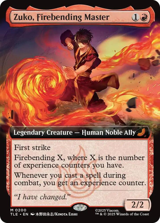 Zuko, Firebending Master (Extended Art) - Avatar: The Last Airbender: Eternal-Legal (TLE)