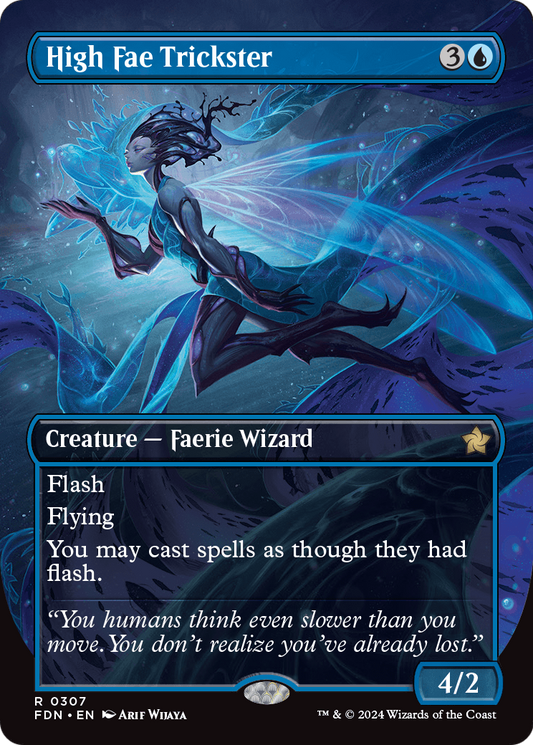 High Fae Trickster (Borderless) (FDN-307) - Foundations