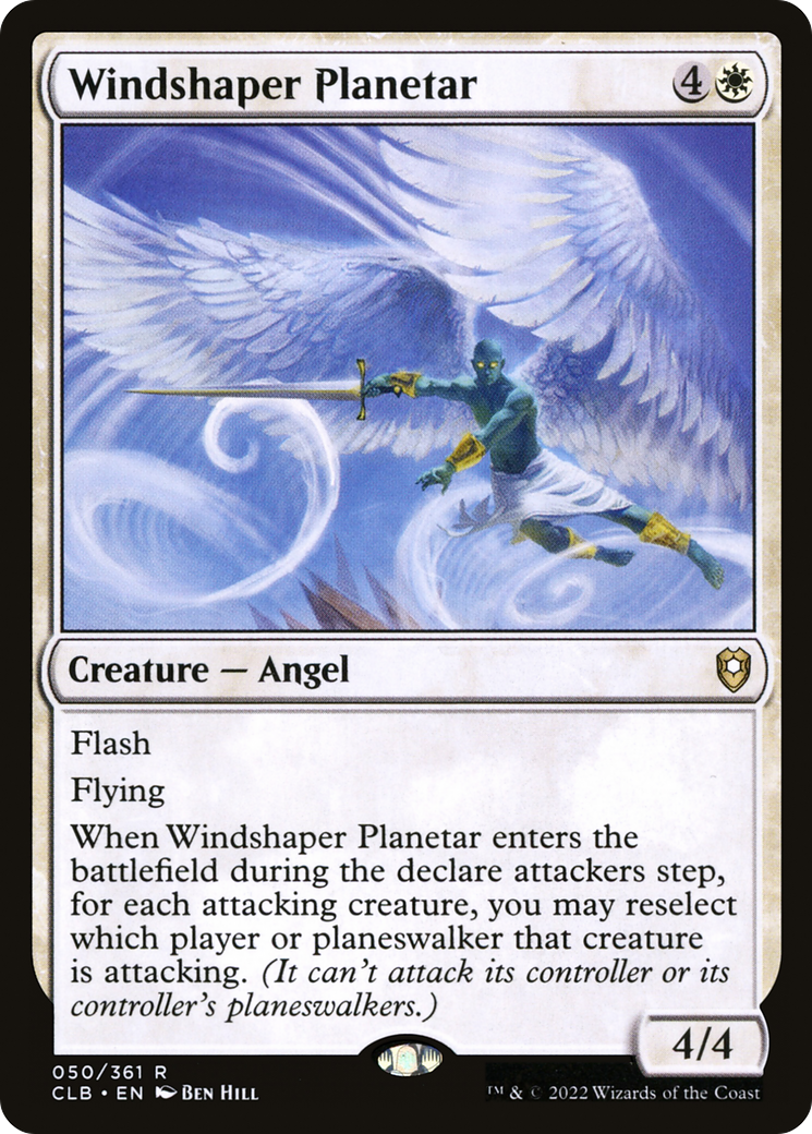Windshaper Planetar (CLB-050) - Commander Legends: Battle for Baldur's Gate