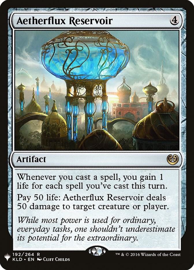 Aetherflux Reservoir - The List Reprints (LIST)