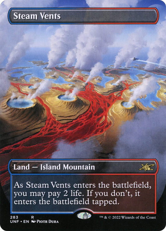 Steam Vents (Borderless) (UNF-283) - Unfinity