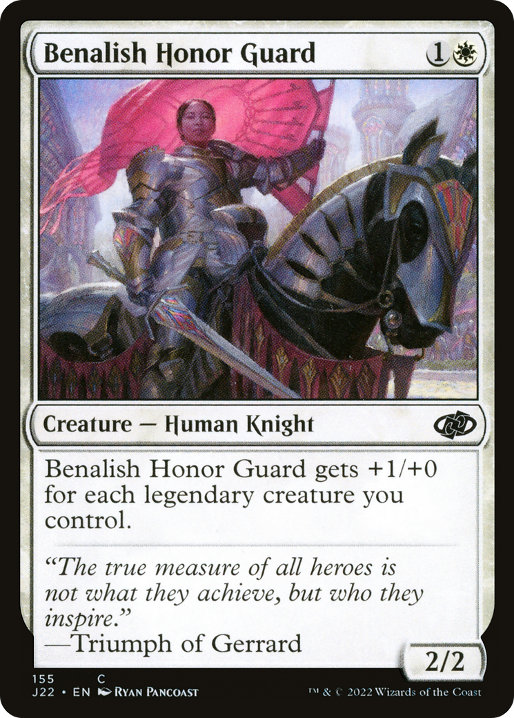 Benalish Honor Guard (J22-155) - Jumpstart 2022