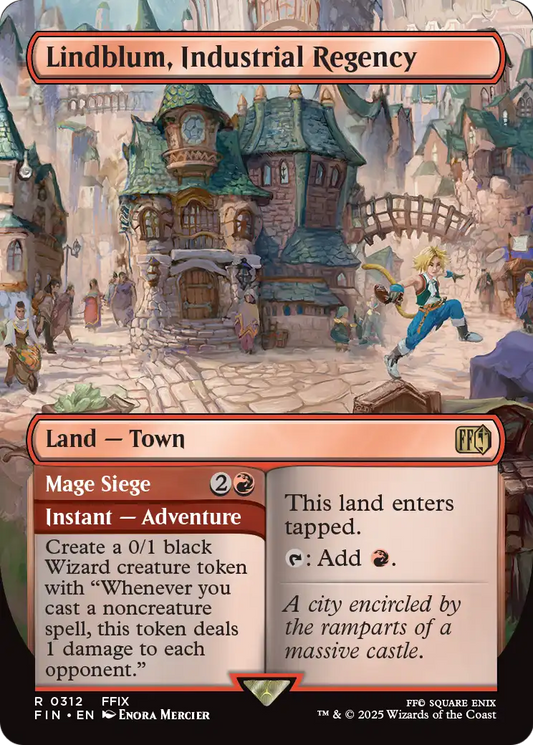 Lindblum, Industrial Regency (Borderless) (FIN-312) - FINAL FANTASY