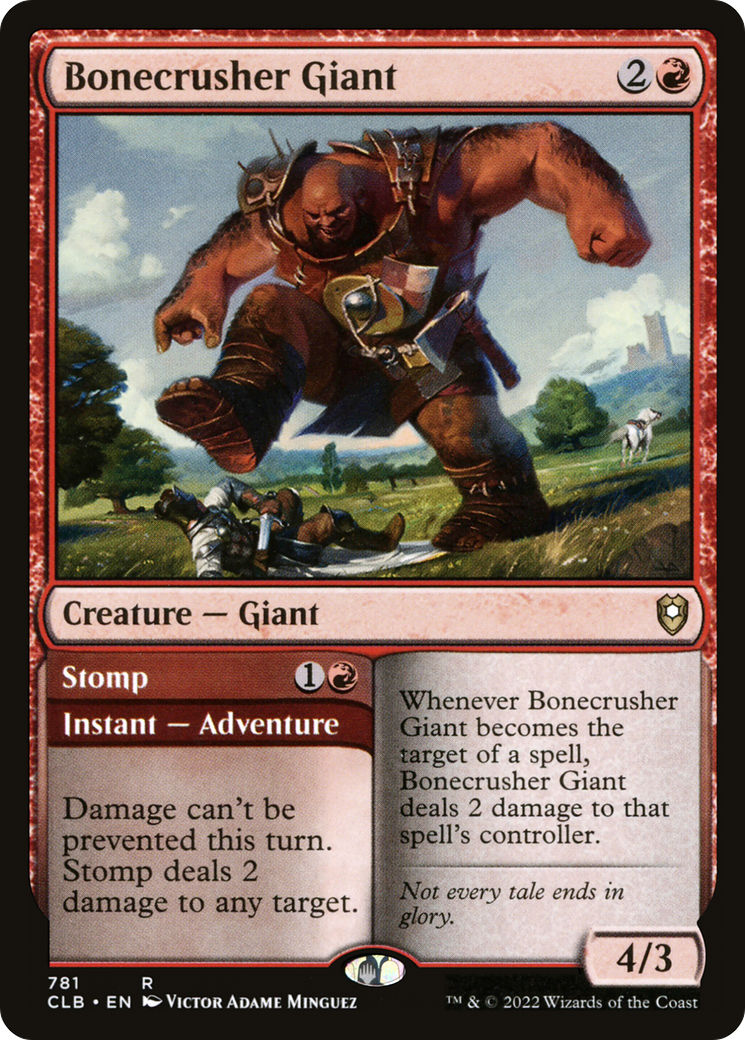 Bonecrusher Giant (CLB-781) - Commander Legends: Battle for Baldur's Gate