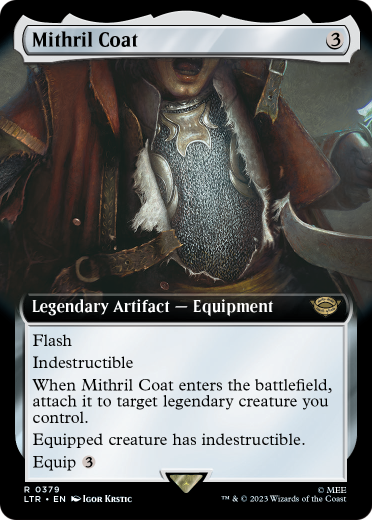 Mithril Coat (Extended Art) (LTR-379) - The Lord of the Rings: Tales of Middle-earth: (Extended Art) Foil