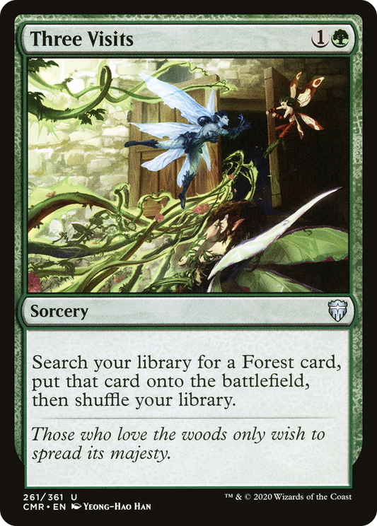 Three Visits (CMR-261) - Commander Legends