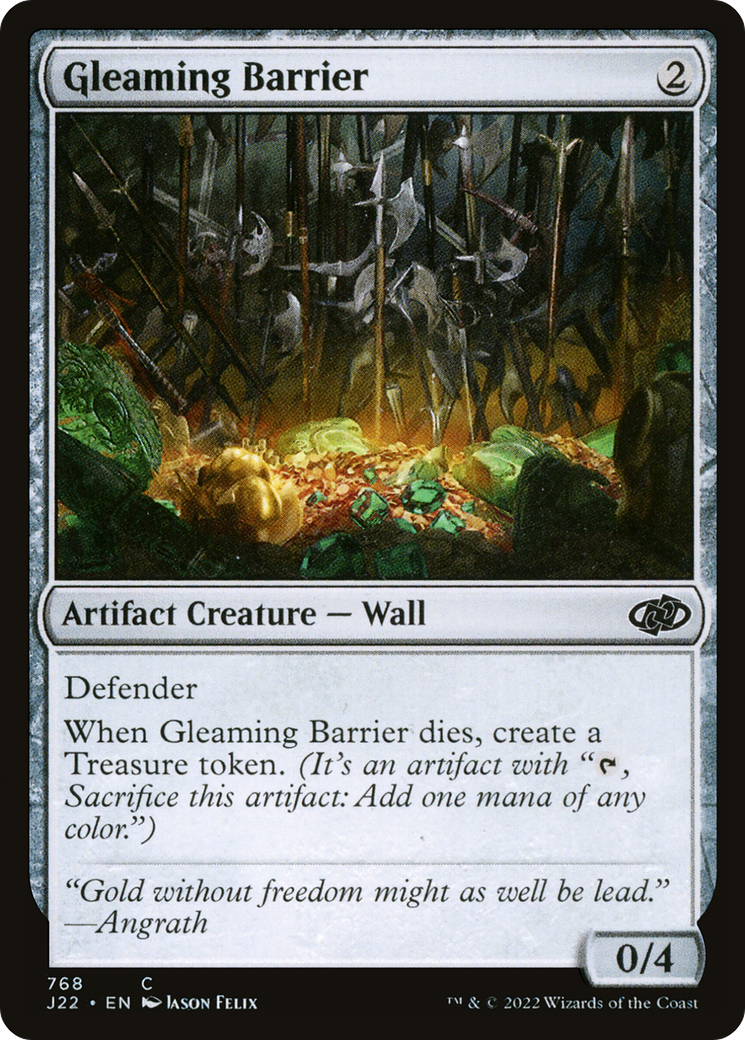 Gleaming Barrier (J22-768) - Jumpstart 2022