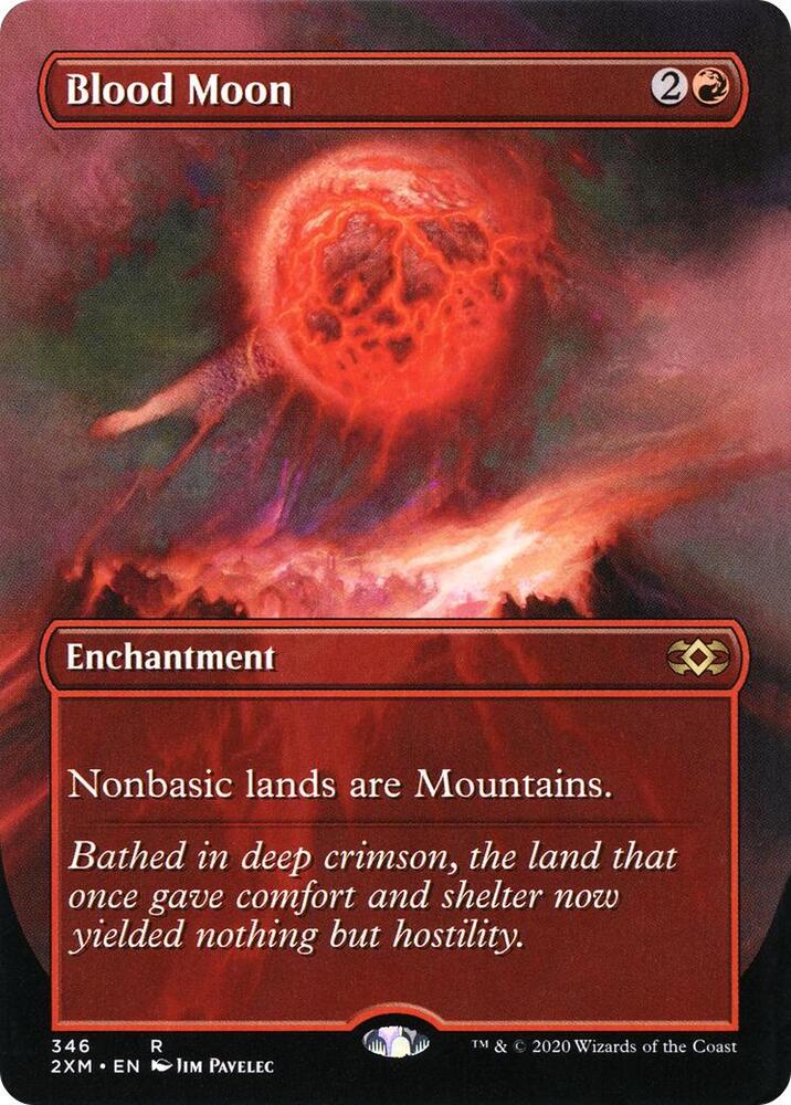 Blood Moon (Borderless) - Double Masters (2XM)