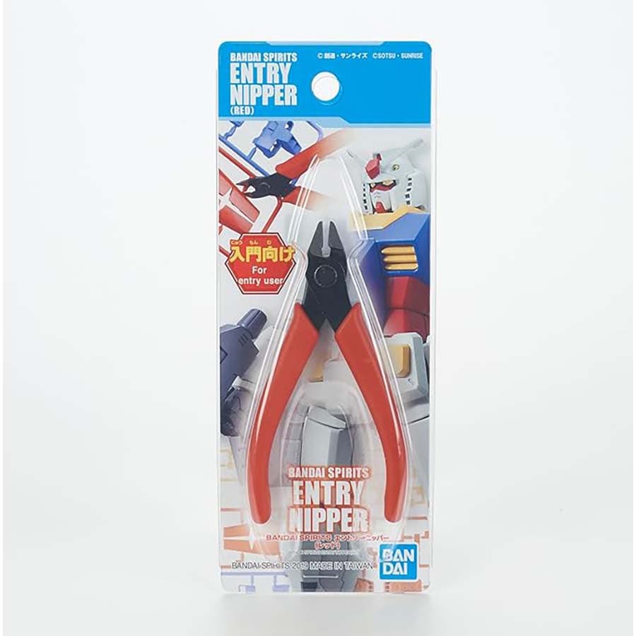 BANDAI HOBBY TOOLS: ENTRY NIPPER (RED)