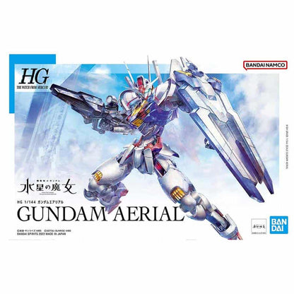 BANDAI HOBBY HG WFM: THE WITCH FROM MERCURY: GUNDAM AERIAL (1:144) (MODEL 3) (GUNPLA MODEL KIT)