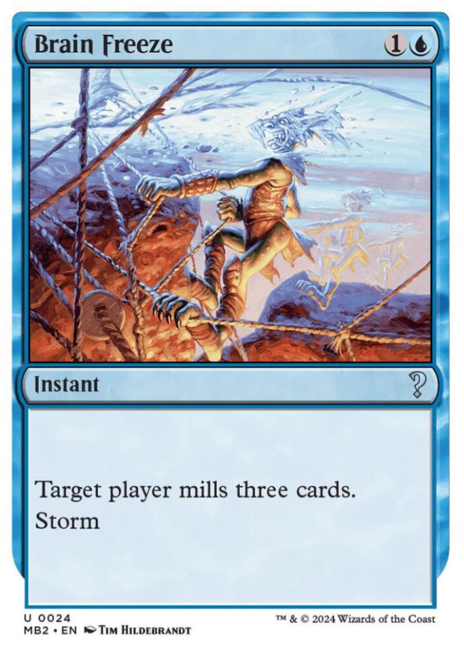 Brain Freeze (White Border) - Mystery Booster 2 (MB2)