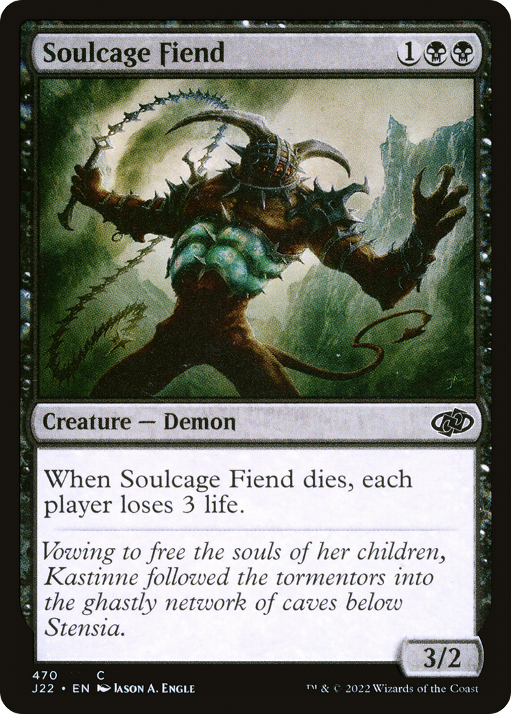 Soulcage Fiend (J22-470) - Jumpstart 2022