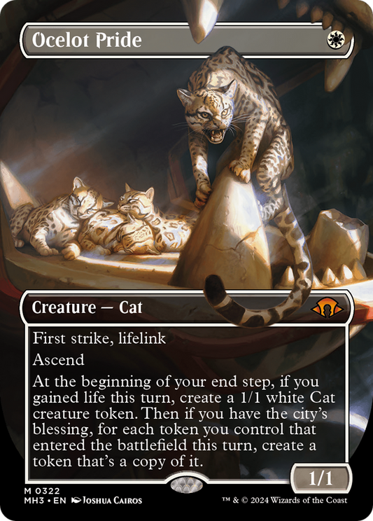 Ocelot Pride (Borderless) (MH3-322) - Modern Horizons 3