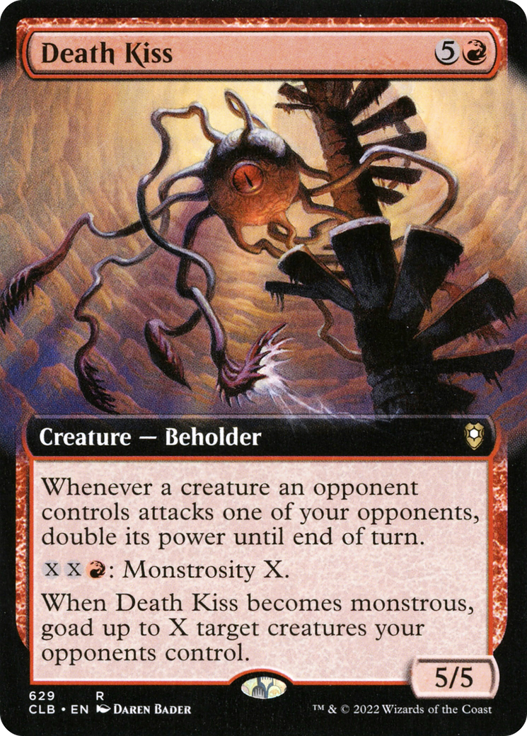 Death Kiss (Extended Art) (CLB-629) - Commander Legends: Battle for Baldur's Gate: (Extended Art)