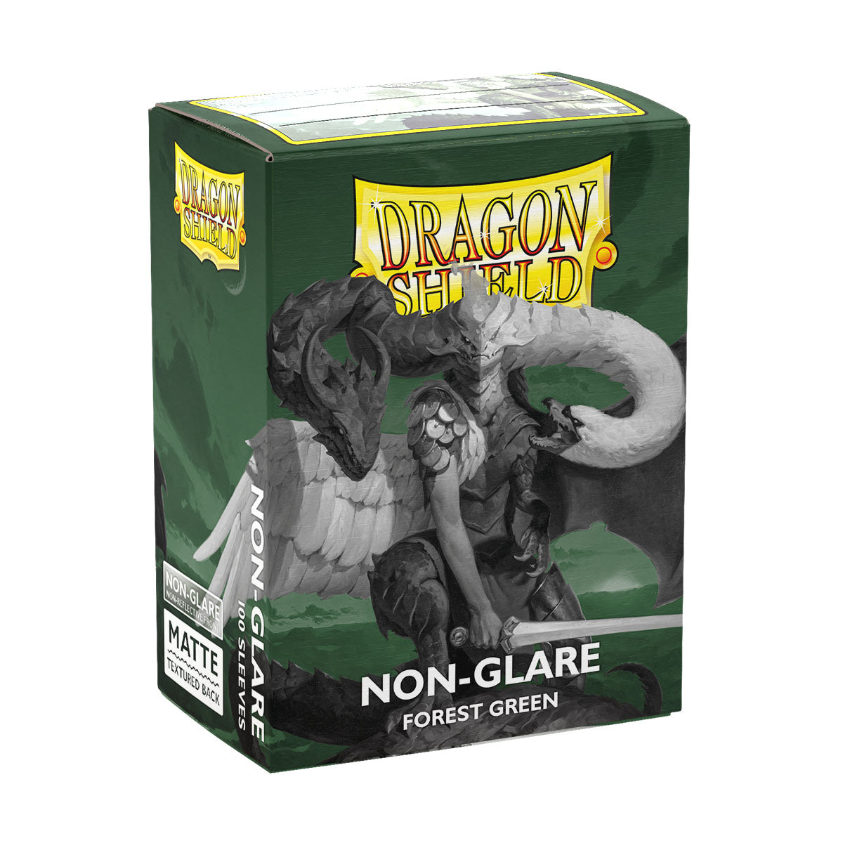 Dragon Shield Sleeves: Standard- Matte Non-Glare Forest Green (100 ct.)