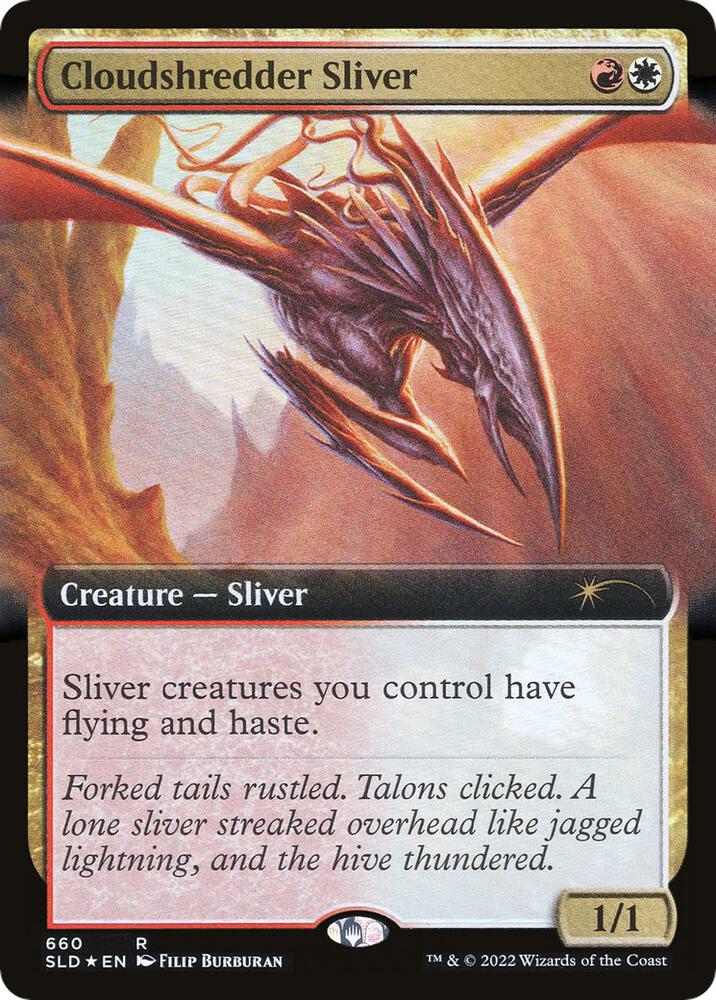 Cloudshredder Sliver (Extended Art) - Secret Lair Drop Series (SLD)