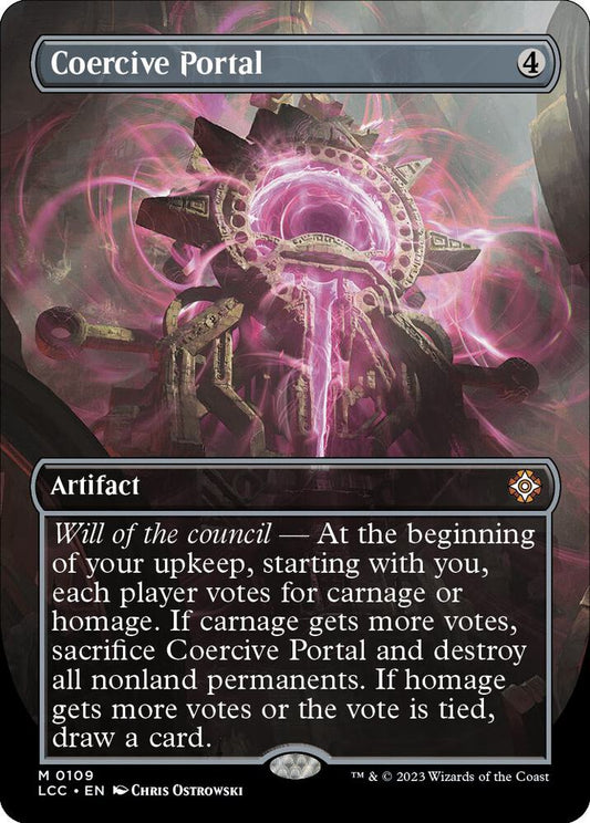Coercive Portal (Borderless) - Commander: The Lost Caverns of Ixalan (LCC)