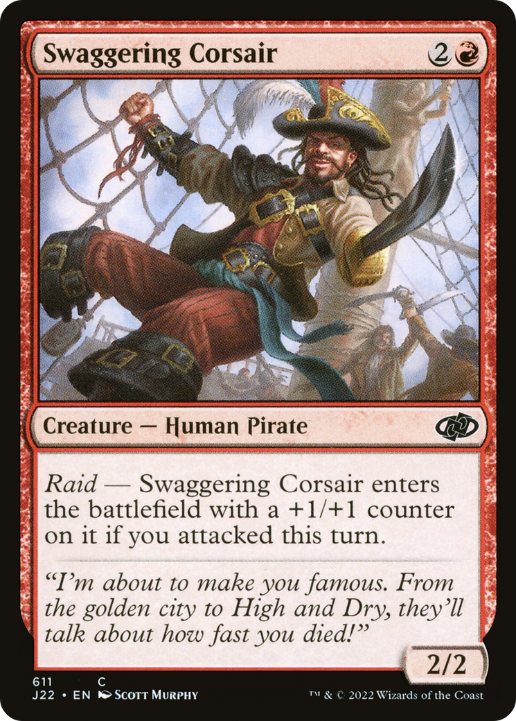 Swaggering Corsair (J22-611) - Jumpstart 2022