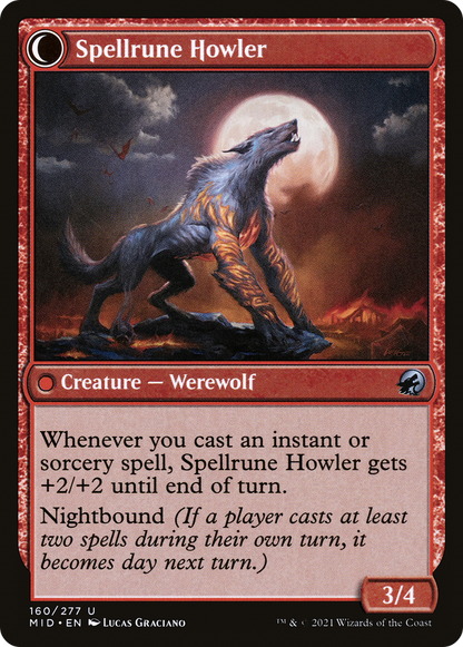 Spellrune Painter (MID-160) - Innistrad: Midnight Hunt: (Double Faced Transform)