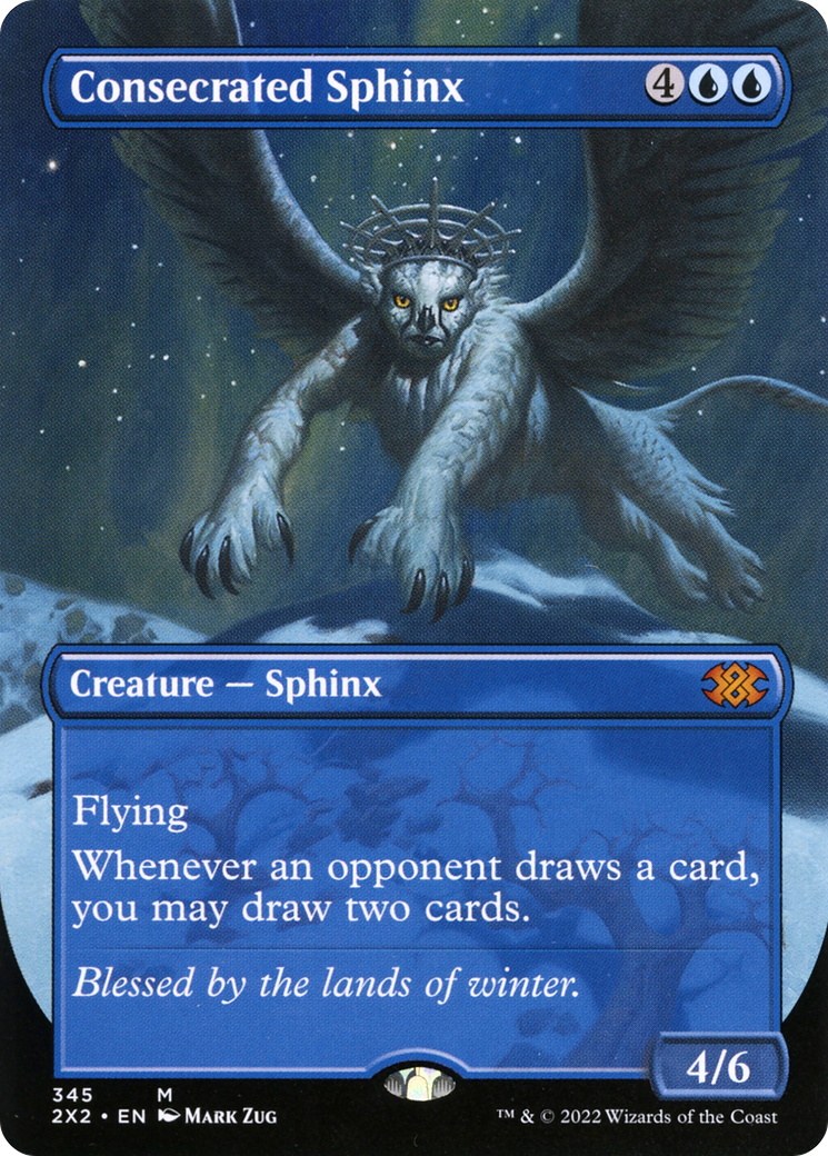 Consecrated Sphinx (Borderless) (2X2-345) - Double Masters 2022