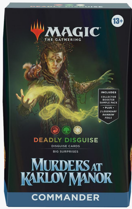 Murders at Karlov Manor Commander Deck - Deadly Disguise - Commander: Murders at Karlov Manor (MKC)
