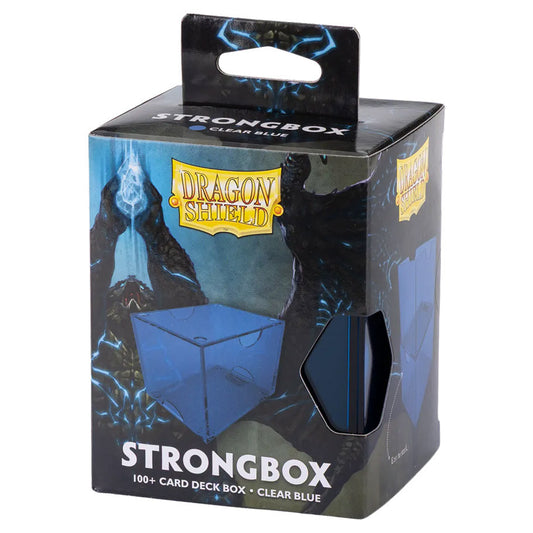 Deck Box: Strongbox: 100+: Clear Blue