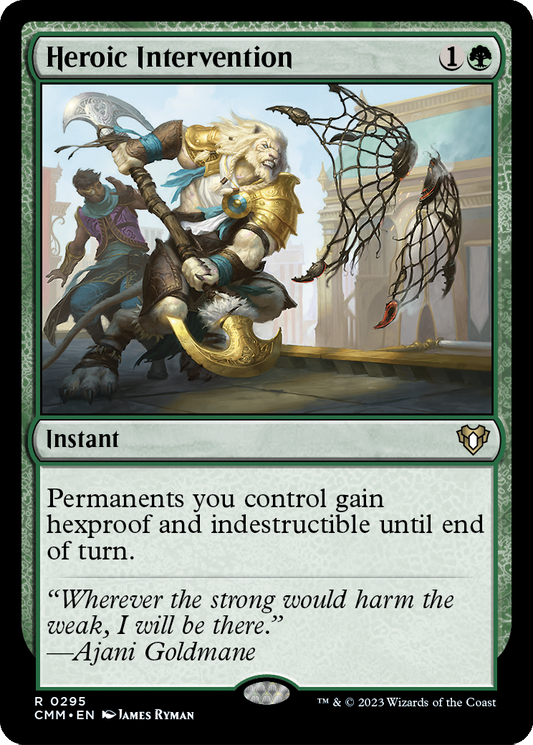 Heroic Intervention (CMM-295) - Commander Masters