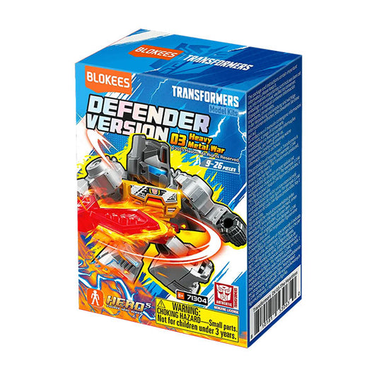 Transformers Blokees: 2-inch Defender Model Kit- DV03 The Heavy Metal War