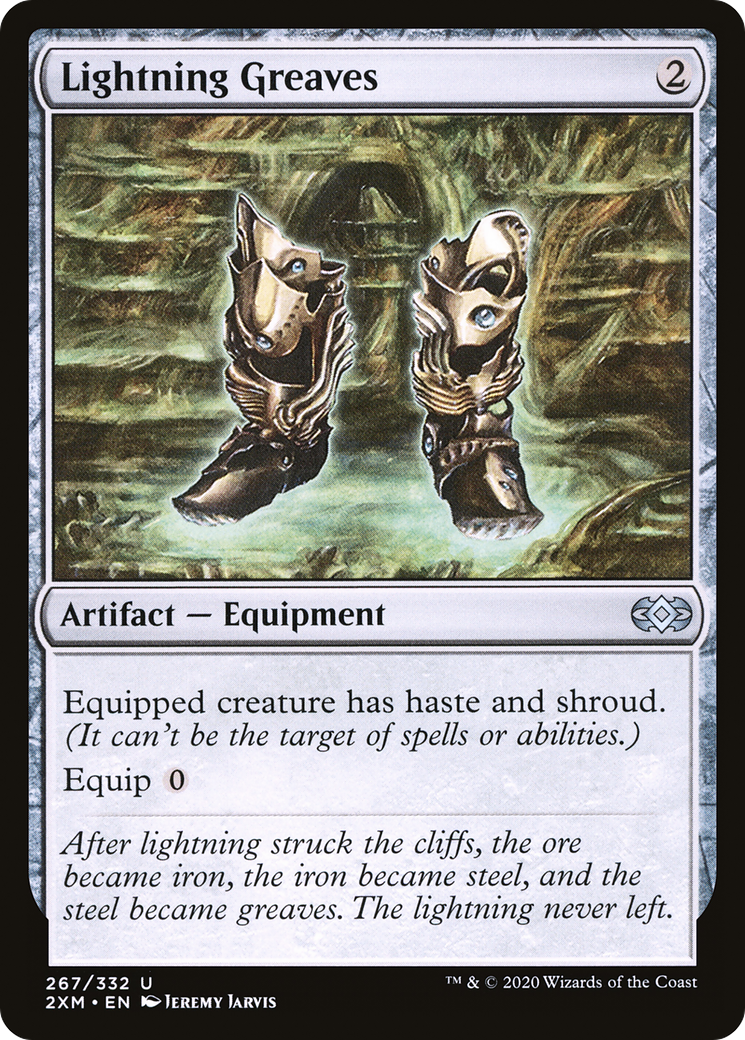 Lightning Greaves (2XM-267) - Double Masters Foil