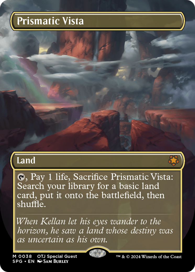Prismatic Vista (Borderless) (SPG-038) - Special Guests Foil