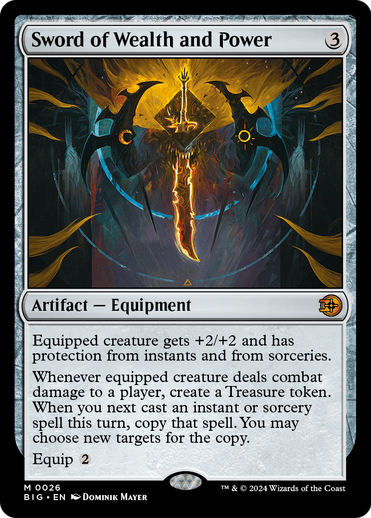 Sword of Wealth and Power (BIG-026) - The Big Score Foil