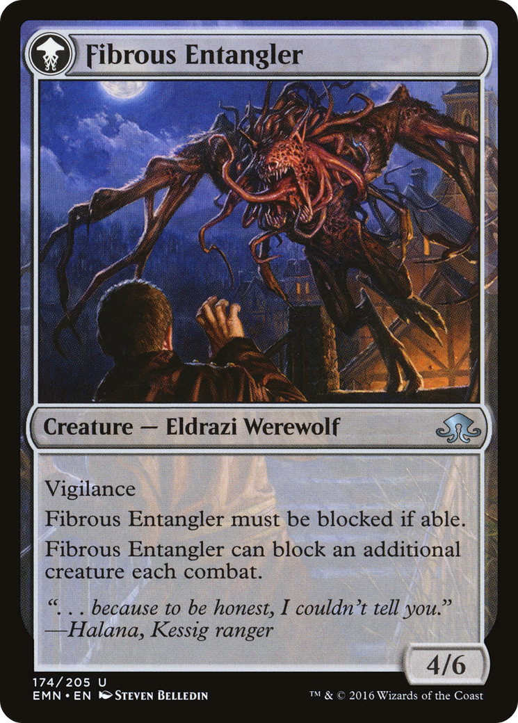 Tangleclaw Werewolf (EMN-174) - Eldritch Moon: (mooneldrazidfc) Foil