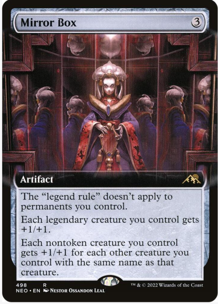 Mirror Box (Extended Art) - Kamigawa: Neon Dynasty (NEO)