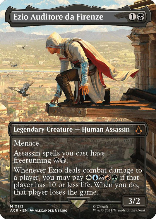 Ezio Auditore da Firenze (Borderless) - Universes Beyond: Assassin's Creed (ACR)
