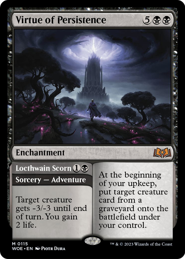 Virtue of Persistence (WOE-115) - Wilds of Eldraine