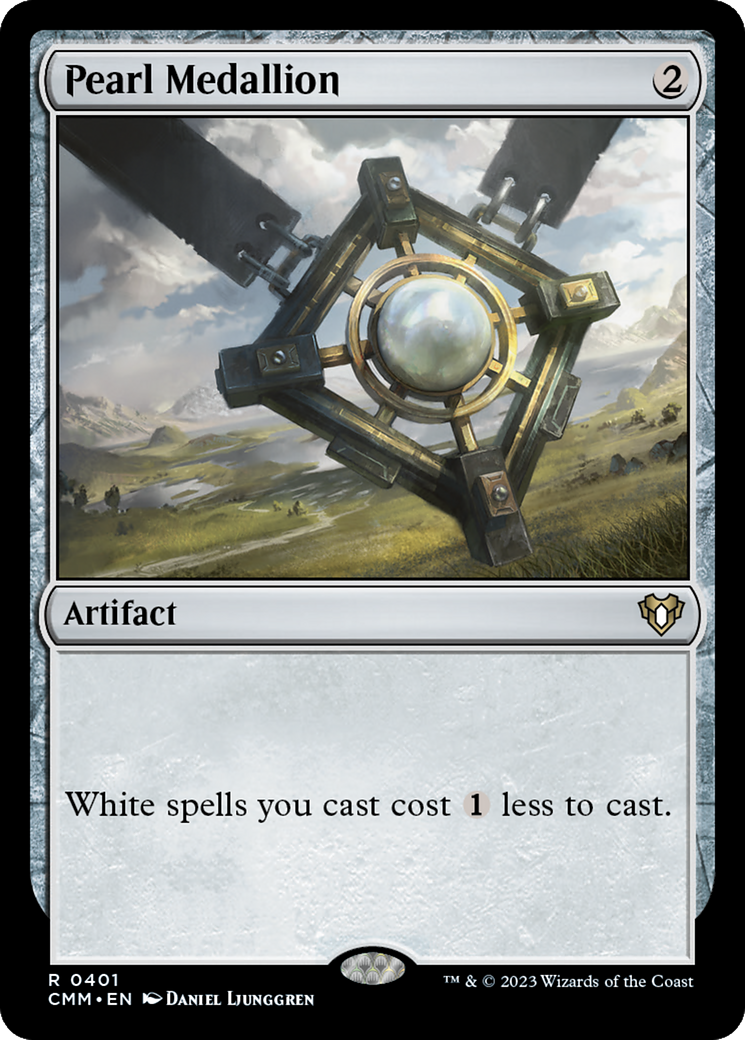 Pearl Medallion (CMM-401) - Commander Masters Foil