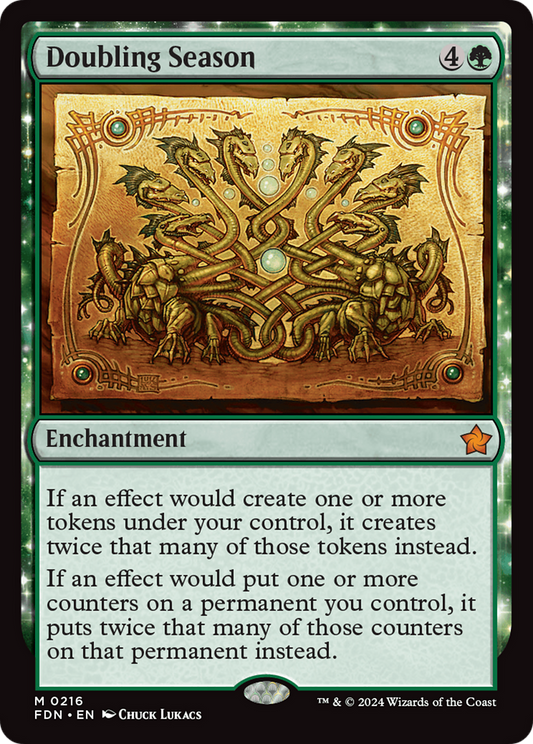 Doubling Season (FDN-216) - Foundations: (enchantment)