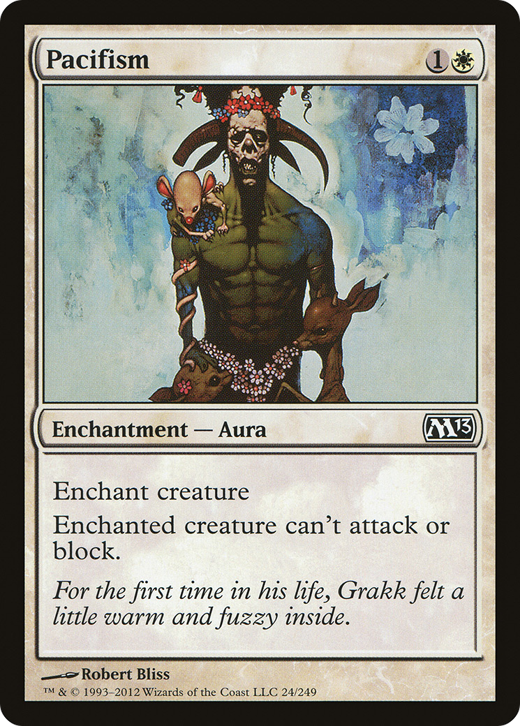 Pacifism (M13-024) - Magic 2013 Foil