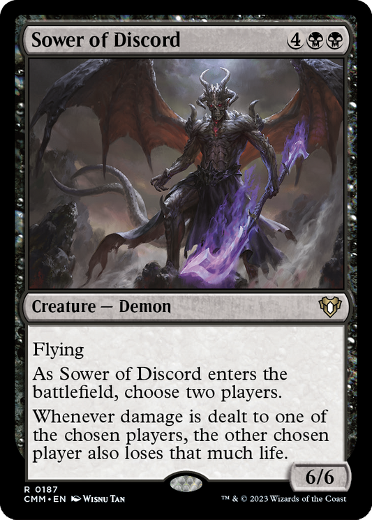 Sower of Discord (CMM-187) - Commander Masters Foil