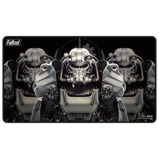ULTRA PRO: FALLOUT: BROTHERHOOD OF STEEL BLACK-STITCHED PLAYMAT