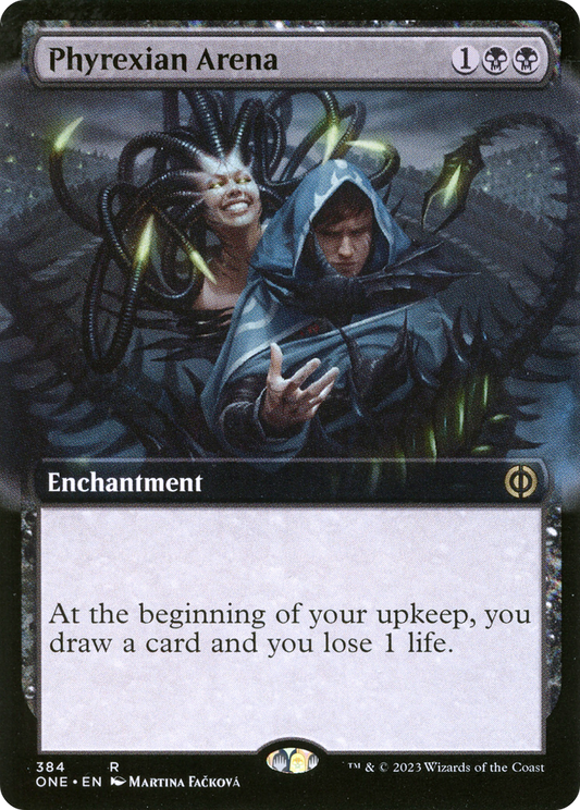 Phyrexian Arena (Extended Art) (ONE-384) - Phyrexia: All Will Be One: (Extended Art)