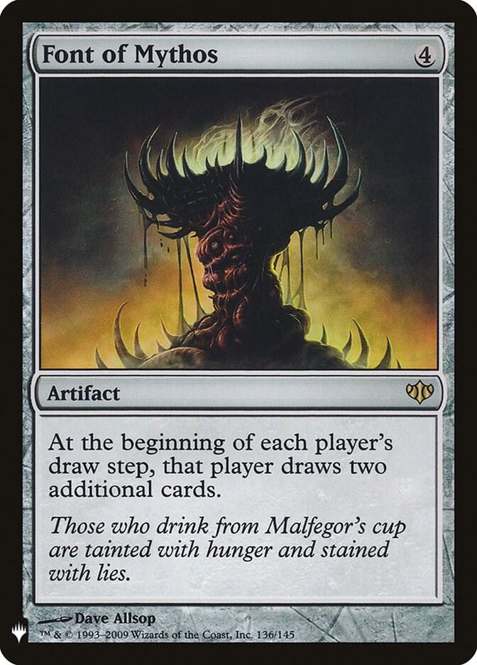 Font of Mythos - The List Reprints (LIST)