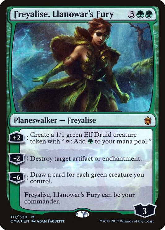Freyalise, Llanowar's Fury - Commander Anthology (CMA)