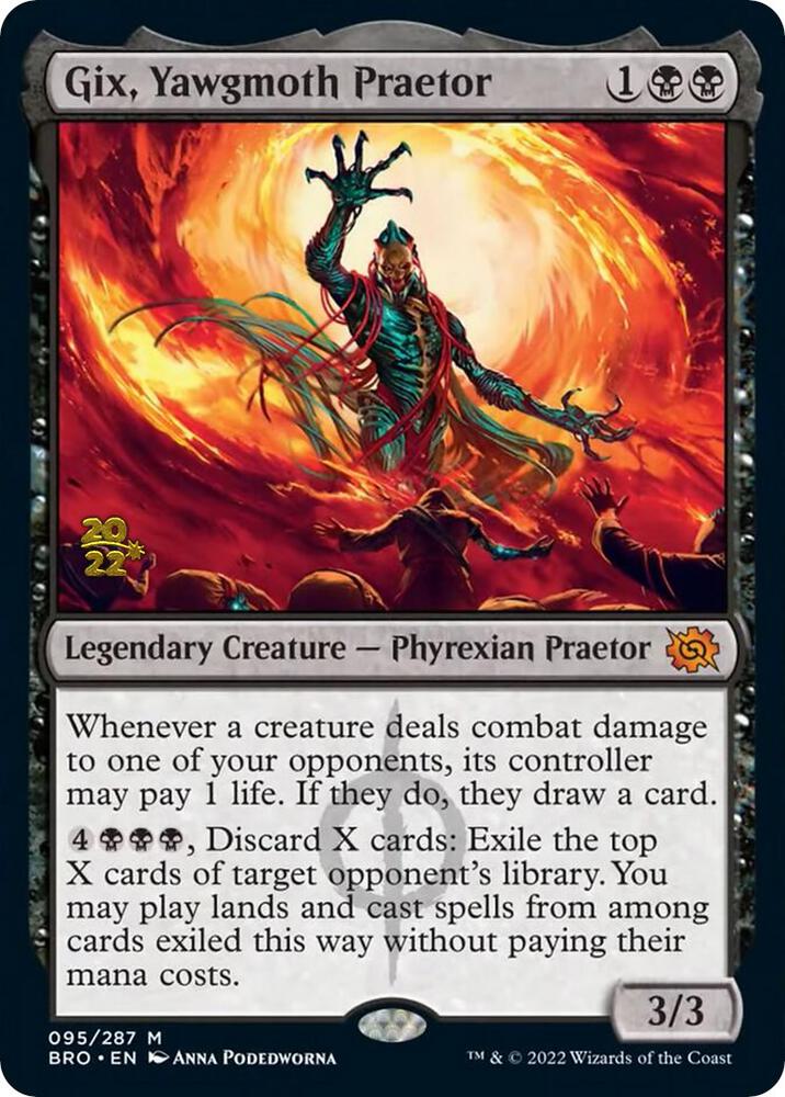 Gix, Yawgmoth Praetor - Prerelease Cards (PRE)
