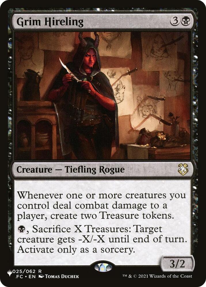 Grim Hireling - The List Reprints (LIST)